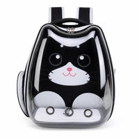 Pet Backpack Carrier with Clear Front Shell Lightweight Transparent Cat Carrier Backpack Handsunencumbered Long-Lasting for Cats