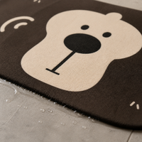 Diatomaceous Earth Bath Mat, Non-Slip Quick Dry Super Absorbent Animal Floor Mat for Bathroom and Toilet