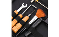8 Pieces Portable Guitar String Changing Tool Kit Wide Compatibility Guitar Repair and Maintenance Kit With Storage Case String Instrument Setup Tool Set Multi-Purpose for Guitarists, Beginners, on the Go, Travel
