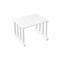Adjustable Length Expandable Tension storage-space Saving Expandable Tension Rack Easy Installation Cabinet Organizer adaptable for Renters, households, Students, Under Sink, Kitchen, Bathroom, bookshelf
