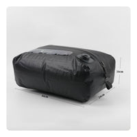 Battery-without Batteries Automatic Vacuum Compression Bag Waterproof Electric Air Pump Storage Bag TPU Material Luggage Organizer Reusable for Backpacking