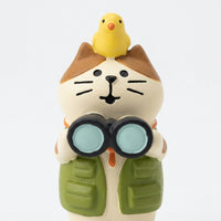 Outdoor Ensemble Set Multi-Color Mini Resin Animals, Miniature Figurines for Desk & Bookshelf Decor, Cute Animal Ornaments