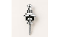 2 Pieces Strap Lock Button Iron Guitar Strap Lock Secure Locking String Instrument Accessory for Repair