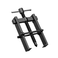 Threaded Bearing Puller Forged Two-Jaw Puller Heat-Treated Bearing Extractor Corrosion-Resistant for DIYers, Repair Shops