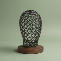 Hat Display Stand Antique Style Hat Display Head Heavy and Metal Headwear Holder for Salon