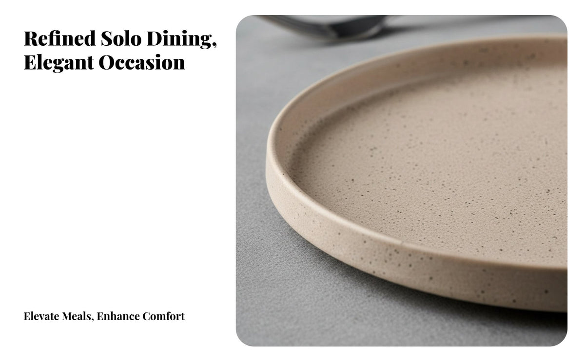 Ceramic Dinnerware Set, Matte Gray Bowl Plate Mug Spoon, Creative Ins Design