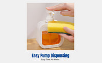Japanese Style Pump Dispenser Bottle, Large Capacity, For Shampoo, Hand Soap, Detergent, Bathroom Use