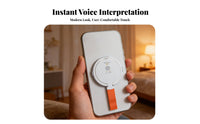 AI Voice Interpreter Instant Interpretation Portable Language Interpreter Simultaneous Interpretation Mobile Accessory for Journeyers, Travel
