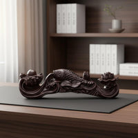 Auspicious Ornament Hand Carved Wood Carving Statue Gift Idea