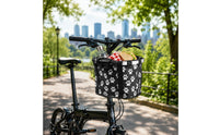 Pet Bike Basket Lightweight Cycling Accessory Side Pockets