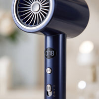 Handheld Hair Dryer Corded Hair Dryer with Digital Display Smooth for Travelers, Travel, Home