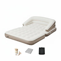 Portable Inflatable Pad Foldable Pillow Easy Setup for Beach Trips