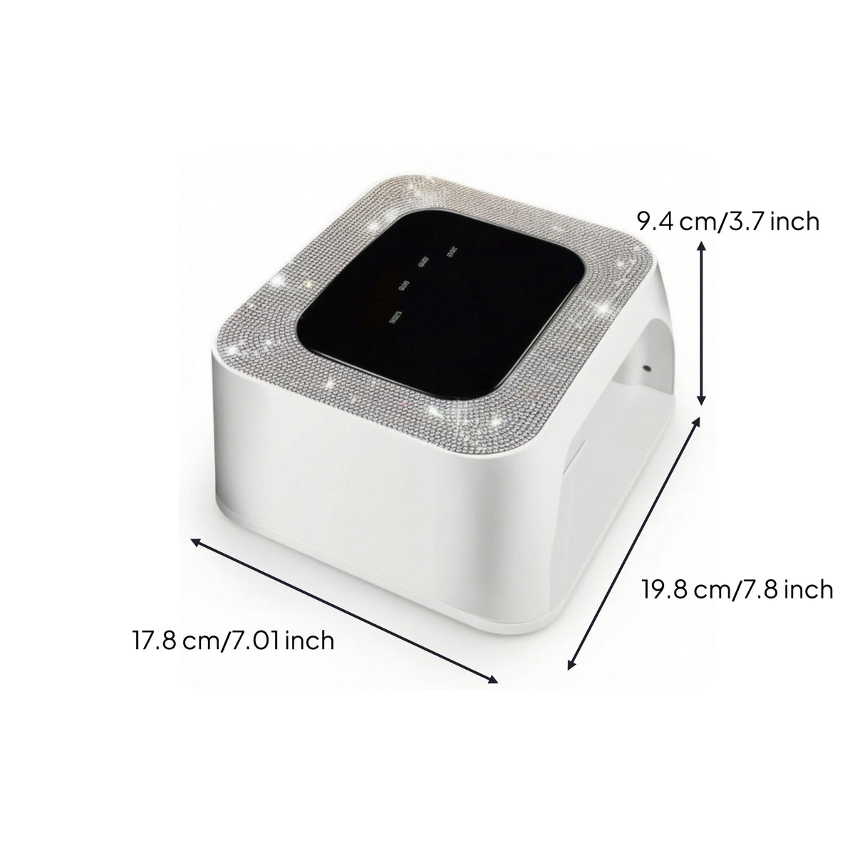 LED Nail Lamp Professional Nail Lamp Salon-Grade Quick Drying for Manicurists, Home Manicures, Beauty Salons