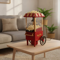 Electric Popcorn Machine Fast Popcorn Machine Appliance Single-Button Lightweight for Movie Lovers, Home Theater, Parties