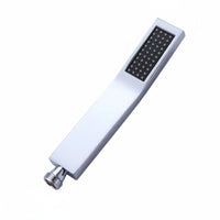 Handheld Hand Shower Leakproof Rectangular Hand Shower Pressurized Hardware for Washroom
