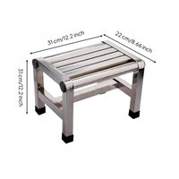 Stainless Metal Stool Anti-Slip Foot Feet Seating Furniture Crossbar Support
