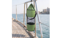 Mesh Marine Trash Bag Cylindrical Boat Garbage Bag Long-Lasting Hanging Trash Holder Quick-Drying for Camping