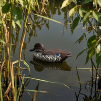 Floating Duck Decoy Lifelike Duck Decoy Pond Ornament Lightweight Sculpture Plastic for Pool, Garden