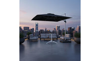 Tripod Umbrella Stand Lightweight Parasol Stand Framework Tripod Wind-Resistant Portable Parasol Holder for Camping