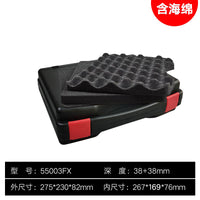 厂家直销塑料微型手提电脑仪器设备收纳防护箱五金安全包装工具箱
