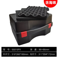 厂家直销塑料微型手提电脑仪器设备收纳防护箱五金安全包装工具箱