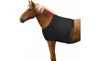 Anti-Rub Horse Vest with Velcro Breathable Horse Bib Stretch Shoulder Guard Defensive for Horses, Equestrians, Stable, Grooming, Transport