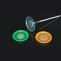 Portable Disc Bait Plate with Ground Insert for Fishing Chair