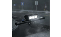 USB Rechargeable Cycle Lighting Unit Set Waterproof Bike Front Light Wide Beam Night Riding Flashlight for Bicycling