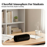 Furry Writing Instrument Case Cute Design Soft Pen Pouch Soft Stationery Pouch Portable Plain Color Furry Bag Easy to Clean