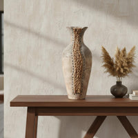 Japanese Aesthetic Vase Interior Detail Rustic Flower Vase Textured Home Decor