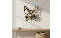Boho Design Leopard Print Butterfly Shelf Leopard Print Decorative Shelf