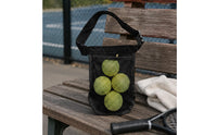 Waist Ball Pouch Bag Lightweight Tennis Ball Bag Zipper Closure Sports Accessory for Golfers