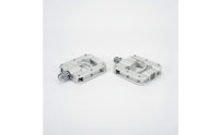 Folding Bike Pedals CNC-Machined Folding Cycle Pedals Anti-Slip Smooth-Rotation for Cyclists, Daily Commuting