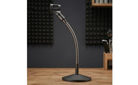 Desktop Audio Pickup Stand Adjustable Audio Pickup Stand with Metal Base Audio Gear Heavy-Duty Universal Thread Fit