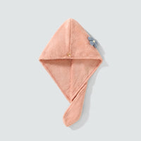 Microfibre Towel for Hair with Coral Fleece Very Soft Material, Quick Dry Turban Wrap for Women and Men, Anti Frizz Haircare
