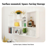 configurable Storage Cube Multi-Functional wall-mounted Shelf Combinable Design for Students