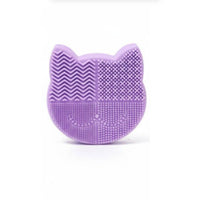 Easy to Clean Cosmetic Brush Drying Rack Reusable 2 in 1 Brush Cleaner and Holder Gentle on Bristles Portable for Bathroom