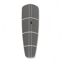 12 Pieces Surfboard Traction Pad with Anti-Slip Surfboard Deck Traction Pad Trimmable Sheet for Surfers