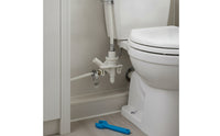 RV Toilet Water Valve Kit Pedal-Flush RV Toilet Valve with Filters for Campers