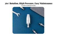 1/4 Inch Quick Connect Nozzle Resistant High Pressure Washer Nozzle Construction Stainless Steel Tip for DIY Enthusiasts