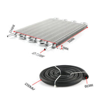 Universal Air Conditioning Condenser Installation Kit A/C Condenser Metal Heat Exchanger No Core Charge Required