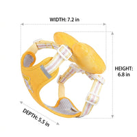 Dog Vest Harness and Leash Set, Polyester Small Dog Harness for Training Walking, Cat Walking Harness with Handle Training for Various Pets