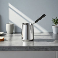 Milk Pot with Pouring Spout Polished Milk Pot Small Saucepan for Kitchen