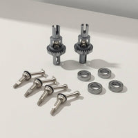 Differential Featuring Drive Shafts Model Car Drive Shaft Set Stronger Drivetrain Kit for Tuning