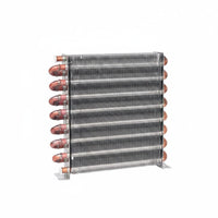 Universal Fit Finned Tube Condenser Long-Lasting Copper Tube Aluminum Fin Heat Exchanger Refrigerator Evaporator Coil for Appliance Technicians, DIY Repairers