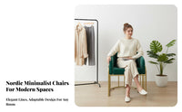 Wireframe Armchair Nordic Design Single Sofa Sturdy Iron Frame Minimalist Design for Adults, Readers, Cafe, Boutique