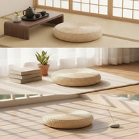 Tatami Floor Cushion Meditation Cushion Rustic Tatami Floor Pillow for Yogis