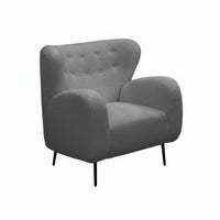 Nordic aesthetic Boucle Upholstered Armchair fashionable Design Accent Chair Soft Texture Home Furniture Curved rear supportrest for Adults, Homeowners, Readers, Living Room, Bedroom, perusing corner