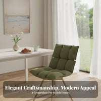 rotate Design plumpShaped Armchair Modern design Dining Chair Padded Backrest Upholstered Seat Soft Upholstery for Homeowners, Adults, Readers, Living Room, Bedroom, perusing alcove, Vanity