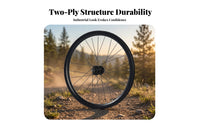 Mountain Bike Wheelset Seamless Hub Aluminum Alloy Bike Wheel Aero Rim Design